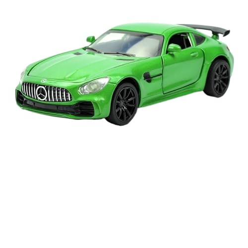 wenjiang for 1:32 GT-Sportwagen Zurückziehbares Türöffnendes Legierungsauto Es Ist EIN Kinderspielzeug Und EIN Simuliertes Automodell for Jungen(Green) von wenjiang