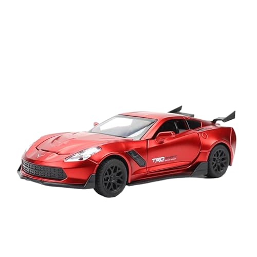 wenjiang for 1:32 Simulation Supercar Legierung Auto Modell Sound Und Licht Jungen Bumerang Spielzeug Auto Auto Modelle(Red) von wenjiang