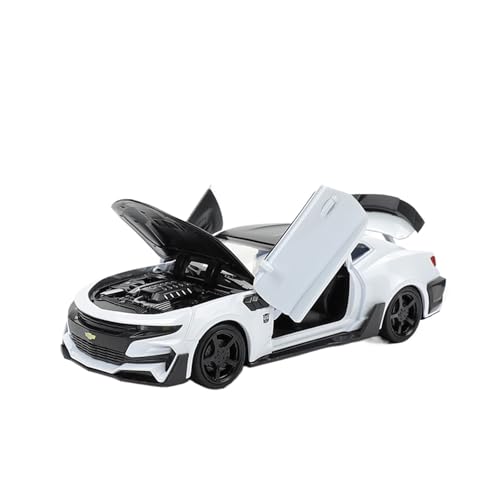 wenjiang for 1:32 Sportwagen Legierung Automodell Sound Und Licht Kinderspielzeugauto Jungen Bumerang Kleines Metallauto(White) von wenjiang