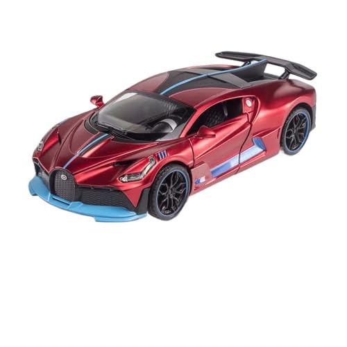 wenjiang for 1:32 Supercar Legierung Auto Modell Ornamente Jungen Simulation Sammlung Sport Auto Kinder Spielzeug Geburtstag Geschenk(Red) von wenjiang