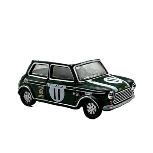 wenjiang for 1:76 Mini CooperS1968 Legierung Auto Modell Simulation Sammlerstück Ornament(Green) von wenjiang