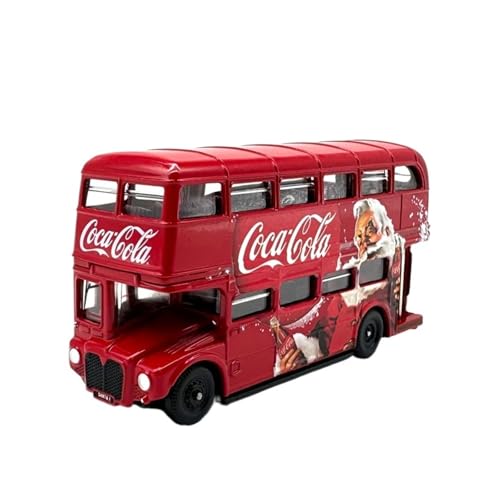 wenjiang for 1:76 Oxford London Bus Weihnachten Legierung Auto Modell Simulation Sammlung Ornamente von wenjiang