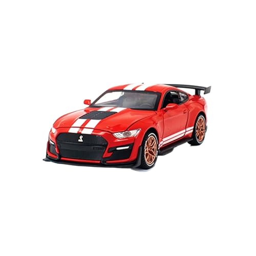 wenjiang for Geeignete 1:32 GT500 Simulation Legierung Auto Kinder Spielzeug Auto Modell Ornamente Gute Geschenke for Jungen(Red) von wenjiang