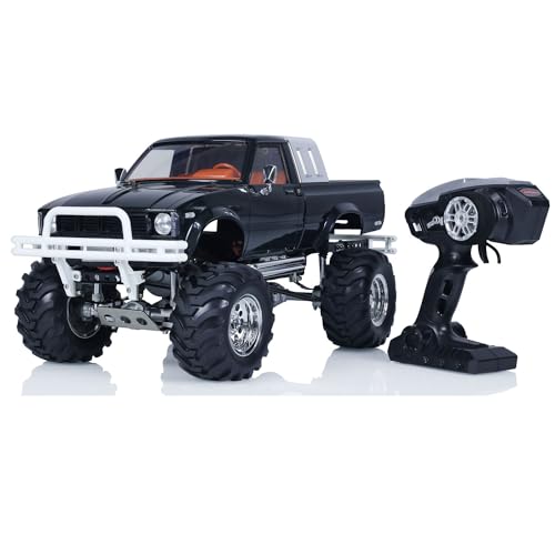 1/10 4 * 4 Hg RC Pickup Truck Rally Car Series Car Racing Crawler 2.4G RTR Black for Adult Hobby von wheelfun