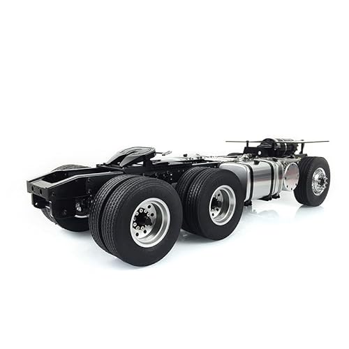 1/14 6 * 6 RC Hydraulische Traktor LKW Metall Chassis Dumper Modell 2Speed Getriebe 540 Power Motor DIY Modell LESU Baufahrzeug von wheelfun