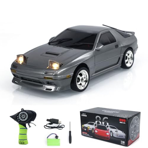 1:18 RX7 RWD RC Drift Auto LDRC LD1802 Fernsteuerung Rennfahrzeuge Kreisel für Erwachsene von wheelfun