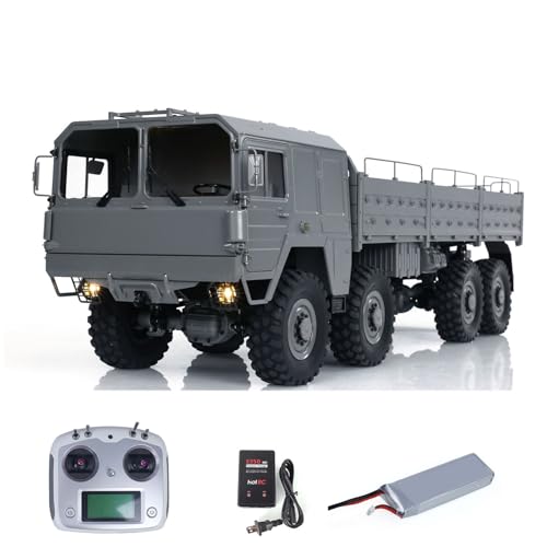 wheelfun 1/12 8 * 8 CROSSRC Truck MC8C Off Road Militärfahrzeug RTR Light Sound System Smoke Unit Motor Servo ESC Hobby Grade Modell von wheelfun