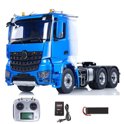 wheelfun 1/14 6X6 RC-Traktor LKW RTR Funkfernsteuerungsauto Modell mit Sound von wheelfun