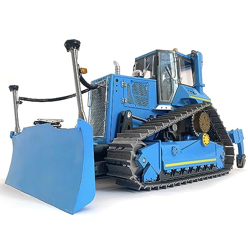 wheelfun 1/14 RC Hydraulik AOUE DT60 Fernbedienung Crawler Dozer Modell LESU BAU Fahrzeug Modell Motor Servo Sound System GPS Licht und Rohrleitung von wheelfun