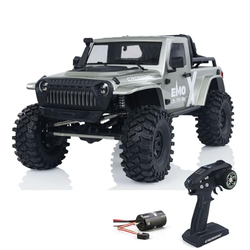 wheelfun 1/8 4X4 RC Crawler Car CROSSRC Emo X 2025 Remote Control Off Road Car Model Brushless Hobbywing 8Ight Foc Motor Esc Light Radio Hobby Grade Model von wheelfun