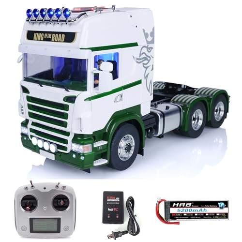 wheelfun 1:14 6X6 RC-Traktor LKW für Tamiyay RTR verbessertes Funkferngesteuertes Auto von wheelfun