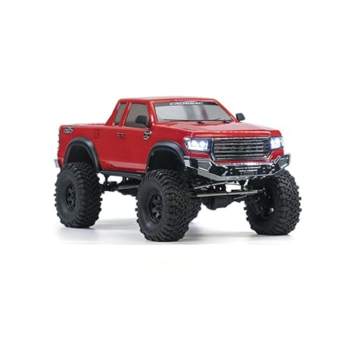 wheelfun CROSSRC 1/10 AT4V 4WD Emo Crawler Car KIT Differentialschloss 540 35T Motorsound und Lichtsystem für LKW Hobby von wheelfun