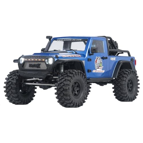 wheelfun CROSSRC 4X4 RC Crawler Car 1/8 EMOX Fernbedienung Geländewagen Modelle KIT für Hobby von wheelfun