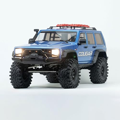 wheelfun CROSSRC Emo X2 1/8 4X4 Elektro Geländewagen RC Crawler Auto Modell 2025 2-Gang-Getriebe Lichtschaltung Differentialsperre Servo Hobby Grade Modell von wheelfun