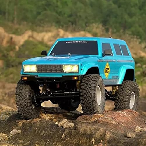 wheelfun CrossRC 1/10 4.4 Modell Crawler Auto Demon FR4R Auto Modell Hobbywing 1060A ESC 540 Gebürsteter Motor D223F Servo Radio System von wheelfun