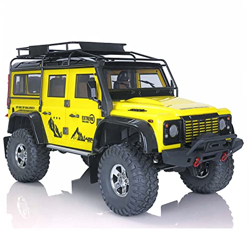 wheelfun HG 1/10 4X4 RC Off-Road Kletterfahrzeug Modell P411 RC Crawler Auto Differentialsperre 45A ESC 540 Gebürsteter Motor 9KG Servo von wheelfun