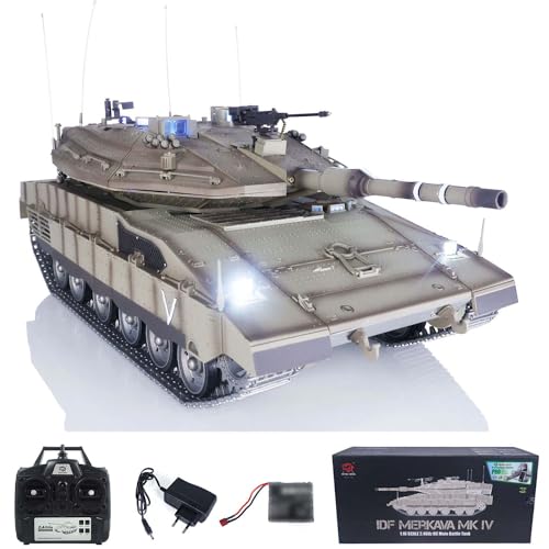 wheelfun Heng Long 1/16 Military RC Battle Tank IDF Merkava Mk Iv Full Metal Chassis 3958 for Hobby BB Shooting Airsoft Tank That Shoot von wheelfun