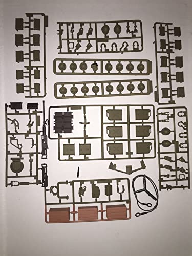 wheelfun Henglong USA M26 Pershing RC Panzer 1/16 Maßstab 3838 Kunststoff Dekoration Teile Tasche für Hobby von wheelfun