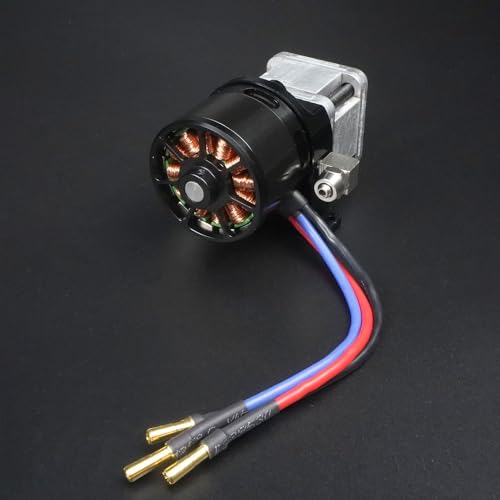 wheelfun Hydraulikpumpe 4020 bürstenloser Motor für 6 x 4 mm Ölleitung 1/12 1/14 RC Baggerteile von wheelfun