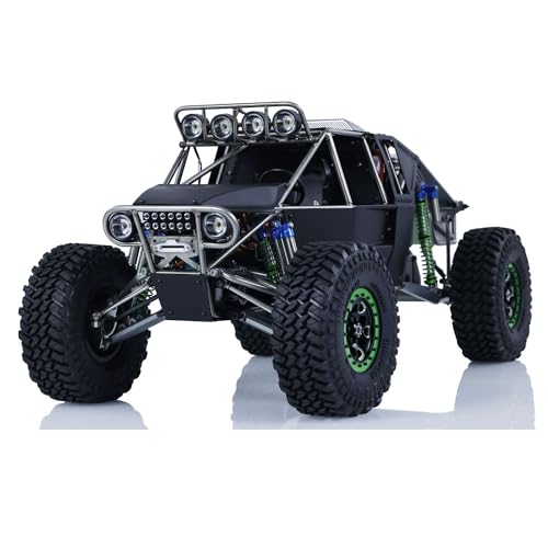 wheelfun JDM 1/10 RC Rock Crawler Auto für JDM- 199 Metall RC Racing Kletterfahrzeuge Modell Licht 2-Gang Getriebe von wheelfun