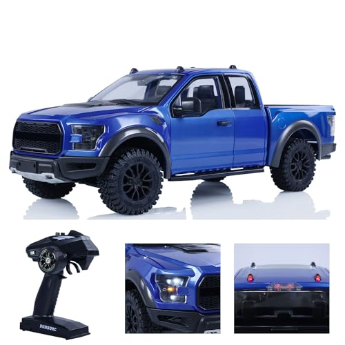 wheelfun JDM 1:10 RC Crawler Car F150 Ferngesteuertes Geländewagen Motor Servo ESC Sound Lichtsystem von wheelfun