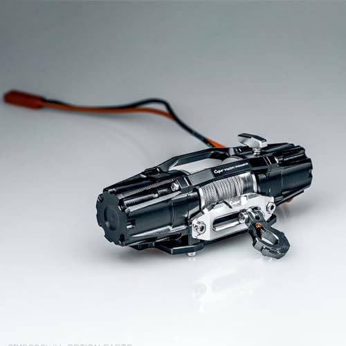 wheelfun Kapodaster Seilwinde für 1/8 Maßstab RC Crawler Truck U4 Queen Cd1582X Upgrade Teil für Hobby von wheelfun