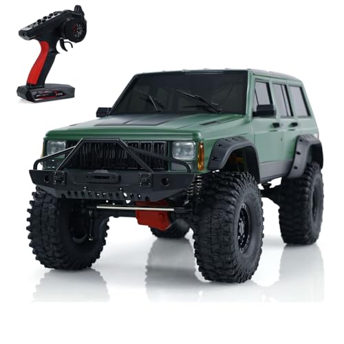 wheelfun Rock Crawler 1/10 Maßstab Klettertruck Lichter Geräusche Hohe Niedrige Geschwindigkeit 2.4G von wheelfun