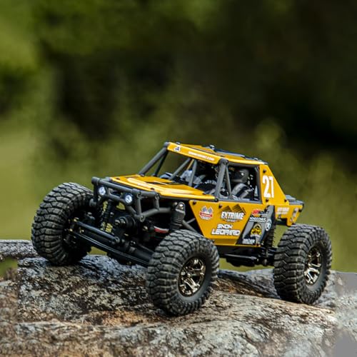 wheelfun UdiRC UCX2405PRO 1/24 4x4 RC Rock Crawler Modell Bürstenloser Motor ESC Funk-Fernsteuerung Geländefahrzeuge RTR Auto Spielzeug von wheelfun