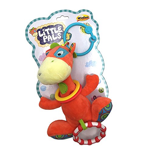 WinFun – Rassel die Giraffe Patch Reifen, Little Pals (CPA Toy 0117) von winfun