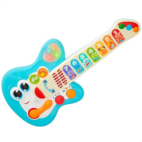 Winfun Kindergitarre, E-Gitarre für Babys, Spielzeug mit Musik, Licht und Sound, Musikspielzeug, Geschenke für Babys 1 Jahr, 47259 von winfun