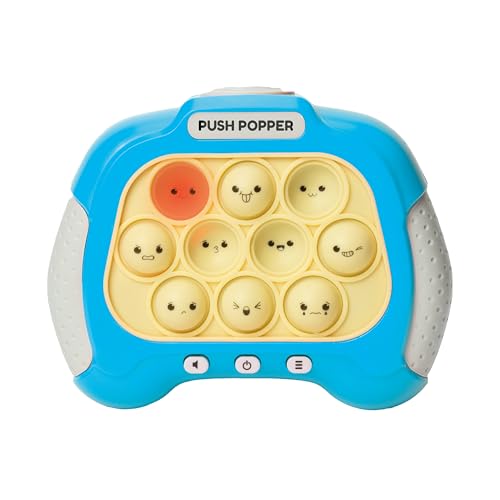 #winning Elektronisches Fidget Push Popper Spiel mit mehreren Spielmodi in Blau von #winning