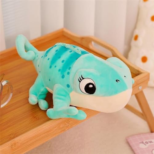 wiroouia Chamäleon Plüschtier 30CM Eidechsenpuppe Weiche Chamäleon Kuscheltier Simulation Echse Stofftier Süßes Cartoon Chamäleon Puppe Perfekte Spielgefährten Geschenke für Kinder wiroouia Chamäleon Plüschtier 30CM Eidechsenpuppe Weiche Chamäleon Kuscheltier Simulation Echse Stofftier Süßes Cartoon Chamäleon Puppe Perfekte Spielgefährten Geschenke für Kinder von wiroouia
