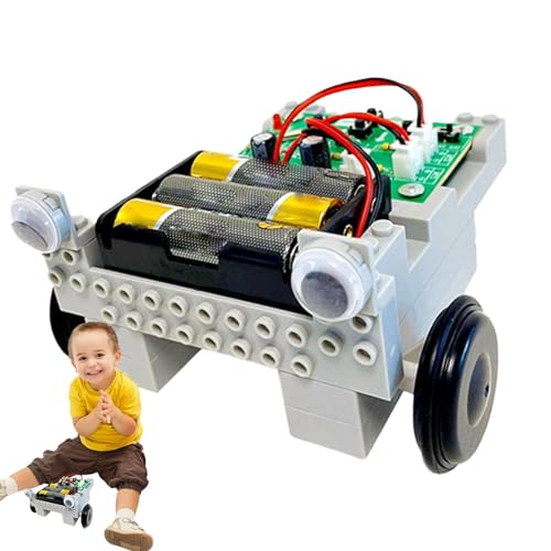 wiroouia Programmierroboterauto, Intelligentes Roboterauto | Kleines Codierungsroboterspielzeug,Lernspielzeug zum Programmieren, programmierbarer Roboter, Programmier-Lernroboterauto für Mädchen und von wiroouia