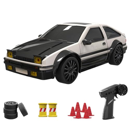 wiroouia RC Drifting Car, ferngesteuertes Drift Car | 2,4 GHz Rennspielzeug im Maßstab 1:24 Kinder RC Drifting Car,Hochgeschwindigkeits-Renn-Driftfahrzeug-Spielzeug für für Straße, Wohnzimmer, von wiroouia