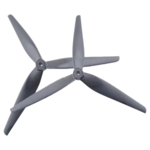 wisspair 1 Paar 10-Propeller 10 X 4,5 X 3, 3-Blatt-CCW+CW-Propeller für RC FPV-Drohne, DIY-Teile von wisspair