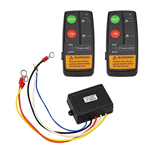 wisspair 24 V, 50 Stück, kabellose Auto-Konsole, Handsender für Auto, ATV, SUV, LKW von wisspair