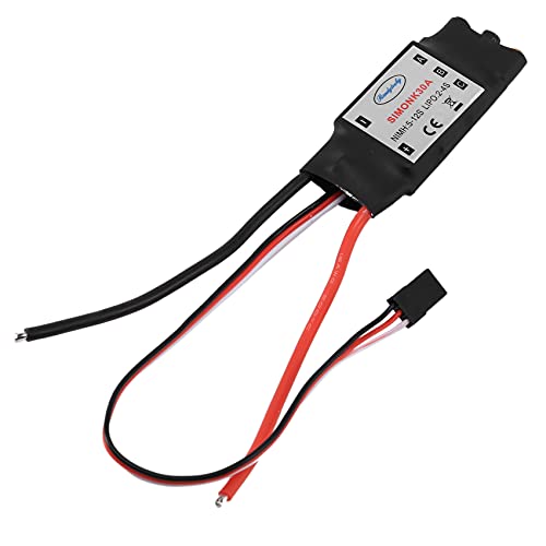 wisspair Simonk 30A bürstenloser Geschwindigkeitsregler ESC BEC 2A für Quadrocopter F450 X525 von wisspair