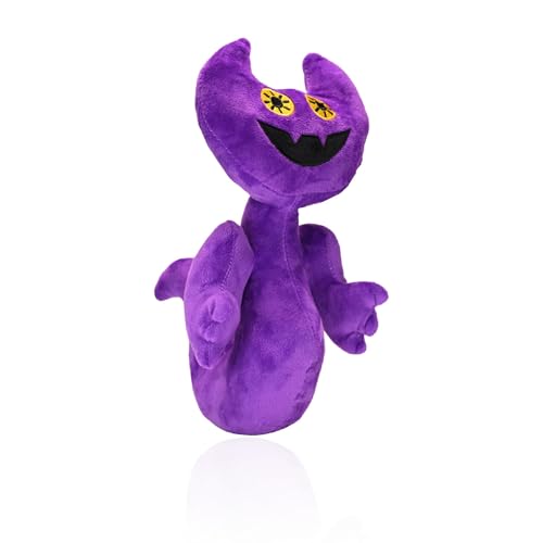 wiztex 26 cm My Singing Monsters Kuscheltier - Gestickte Augen Lila Spiele Plüschtier - Wiederverwendbar Wubbox Kuscheltier (Ghazt) von wiztex