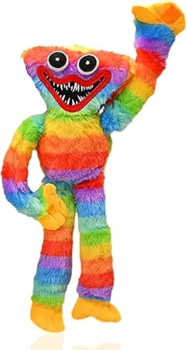 wiztex Hagi wagi Kuscheltier, 40cm Buntes weiches und lustiges Plüschtier | Wurstmonster-Horror-Stofftier für Kinder und Spielefans. von wiztex