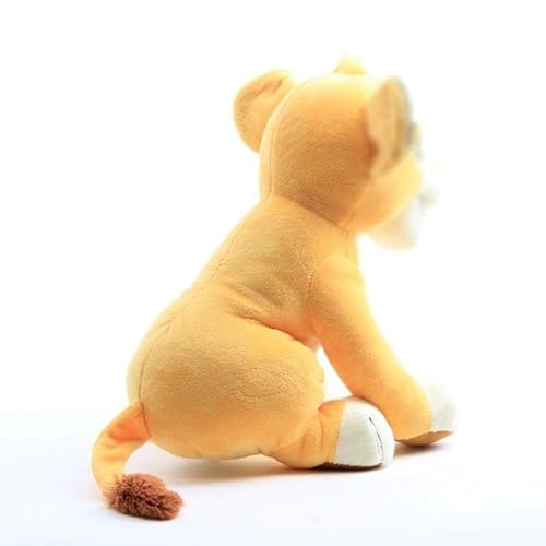 wiztex Lion Kuscheltier - Wunderschönes Beige Lion Stofftier Geschenk für Kinder und Fans für Geburtstagsparty und Neujahr von wiztex