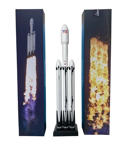 wltk Space X Falcon Heavy 1/233 Druckguss-Raketenmodell von wltk