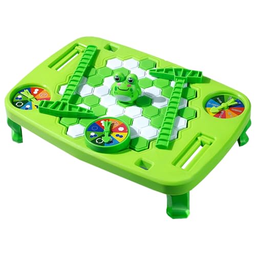 Frosch-Eisbrecher-Spiel, Eisklopfspiel, Frosch-Escape-Spiel, Brettspiel, interaktives Eltern-Kind-Tischspiel, Übung für das Raumgefühl von Kindern, Zwei-Personen- oder Multiplayer-Spiel, Partyspiel fü von wopin