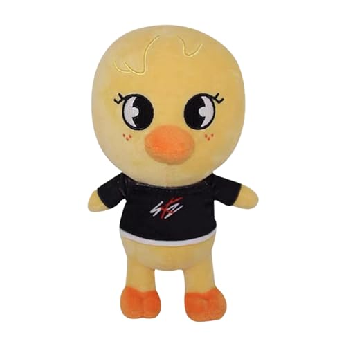 wopin Plüschtier Skzoo Plüsch Puppe Spielzeug Süßes Skzoo gelbes Huhn Kuscheltier Spielzeug Cartoon Anime Figur Kuscheltiere Puppen Weiches Plüsch Kissen Kissen für Kinder und Geburtstagsgeschenk von wopin