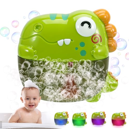 Dinosaurier Bubble Badewannenspielzeug Badespielzeug ab 1 2 3 4 Jahre, Dino Schaummaschine Badewanne mit Musik Badespielzeug Baby Badewanne Spielzeug Wasserspielzeug Kinder Dinosaurier Bubble Badewannenspielzeug Badespielzeug ab 1 2 3 4 Jahre, Dino Schaummaschine Badewanne mit Musik Badespielzeug Baby Badewanne Spielzeug Wasserspielzeug Kinder von worahroe