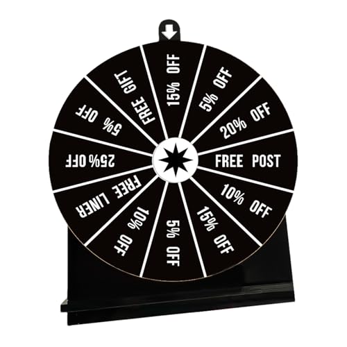 Spinrad | Mehrzweckspins Preis des Glücksspiels | Creative Spinner Games Wheel of Fortune's Wheel Spinner für Hochzeitsfeier für Preise Spinrad | Mehrzweckspins Preis des Glücksspiels | Creative Spinner Games Wheel of Fortune's Wheel Spinner für Hochzeitsfeier für Preise von wqibq