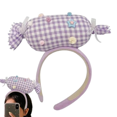 wqibq Haarreif Für Mädchen - 3D Süßigkeiten Kopfschmuck Kostüm Zubehör | Bequemes Kopfband Haar Kostüm Outfit Für Halloween Geburtstag Freundin Modeparty Anlass wqibq Haarreif Für Mädchen - 3D Süßigkeiten Kopfschmuck Kostüm Zubehör | Bequemes Kopfband Haar Kostüm Outfit Für Halloween Geburtstag Freundin Modeparty Anlass von wqibq