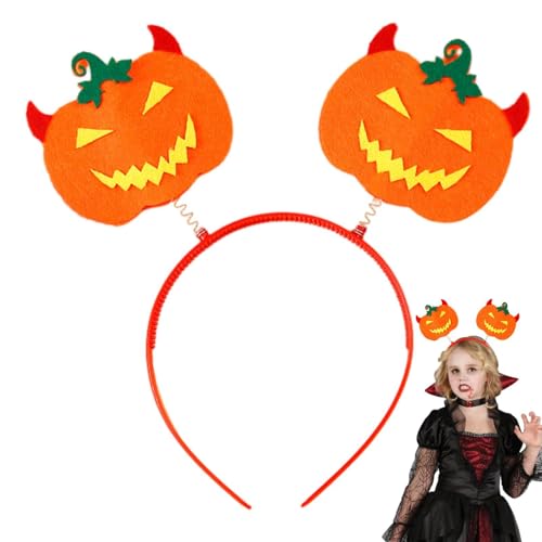 wqibq Halloween-Stirnbänder für Frauen,Halloween-Stirnbänder für Damen - Haarreifen Haarschmuck Cosplay Kopfbedeckung - Selbstklebende Halloween-Dekorationen, Partygeschenke, Haarreifen für von wqibq