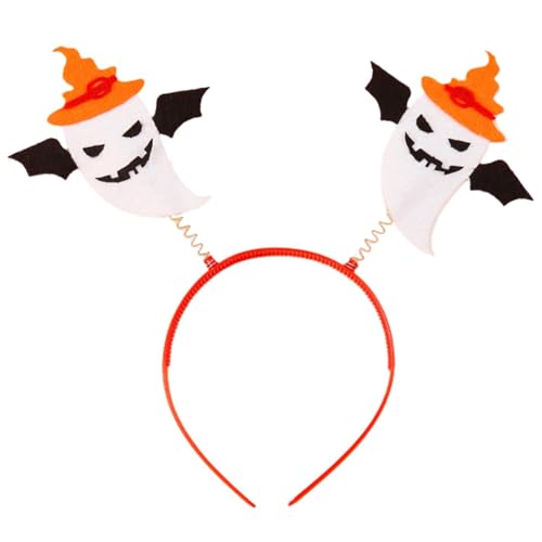 wqibq Halloween Stirnband,Halloween Haarband | Haarreifen, lustiger Halloween-Cosplay-Haarschmuck,Halloween-Cosplay-Haarreifen, stilvoll, selbstklebend, für Erwachsene und Kinder, Mottoparty von wqibq