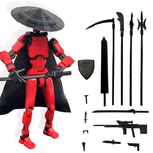 wqibq Roboter-Actionfigur, 3D-gedruckte Actionfigur,Dynamisches Roboterspielzeug mit beweglichen Gelenken - Realistische Detaillierung Desktop-Dekorationen Stressabbau-Begleiter für Kinder wqibq Roboter-Actionfigur, 3D-gedruckte Actionfigur,Dynamisches Roboterspielzeug mit beweglichen Gelenken - Realistische Detaillierung Desktop-Dekorationen Stressabbau-Begleiter für Kinder von wqibq