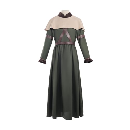 wuchun Retro-Mittelalter-Kostüm für Damen, Renaissance-Kleid, Cosplay-Outfits für Halloween-Party von wuchun